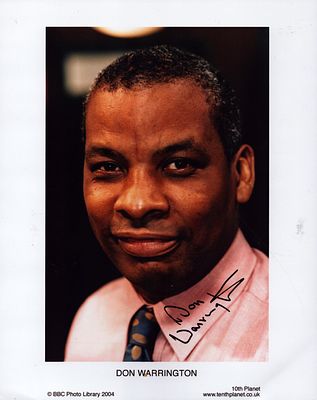 Don Warrington signed 10x8 inch colour photo.