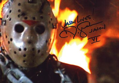 CJ Graham signed 10X8 inch colour photo