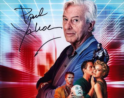 Paul Verhoeven signed 10. by 8 inch colour photo.
