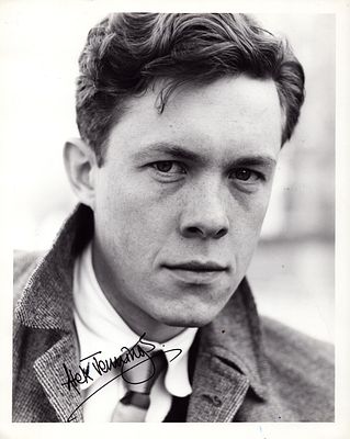Alex Jennings signed 10X8 inch black and white photo