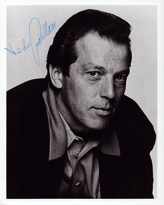 Leslie Grantham signed 10x8 inch black and white photo