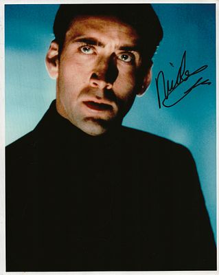 Nicholas Cage Signed 10x8 inch colour photo.