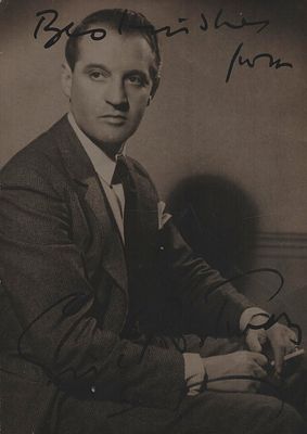 ERIC PORTMAN (1901-1969) Actor signed vintage Photo.