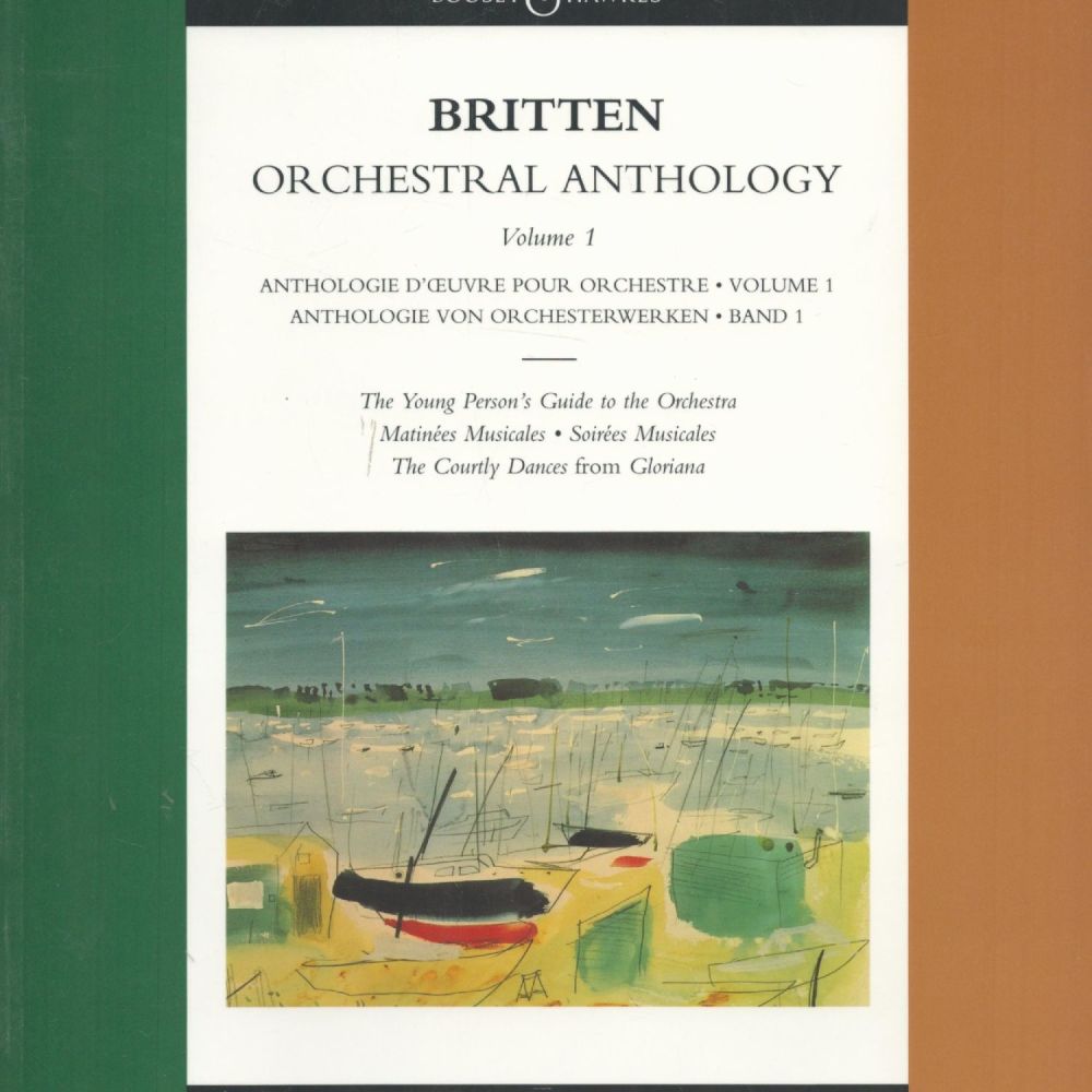 Lot 152: Orchestral Anthology Vol 1 by Benjamin Britten 1997...