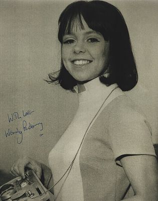 Wendy Padbury Signed 10X8 inch black and white photo.