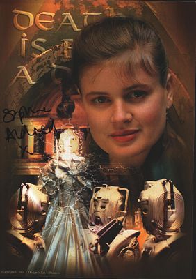 Sophie Allred signed 12X8 inch colour Doctor Who Photo