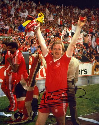 Kenny Burns signed 12x8 inch colour photo