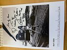 James Bond 007 Caroline Munro signed 2025 Calendar, signed by 13 times by Caroline Munro to the Image - 4