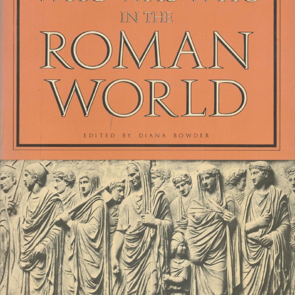 Lot 262: Who Was Who in The Roman World edited...