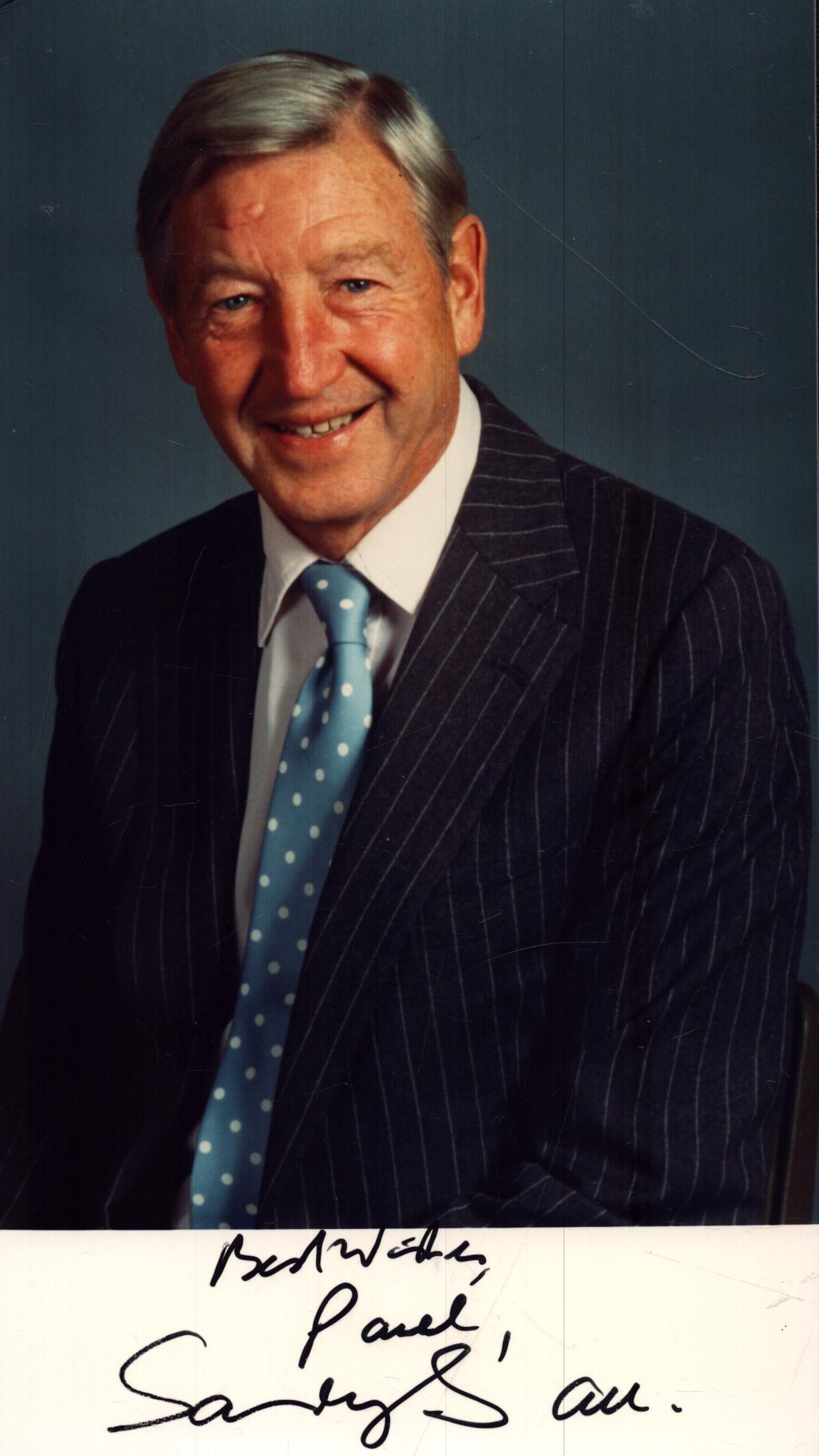 .Sandy Gall Sign 7X3 inch colour Photo