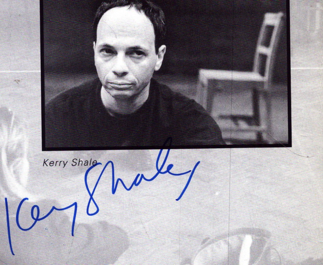 Kerry Shale signed 3x 2 inch black and white photo
