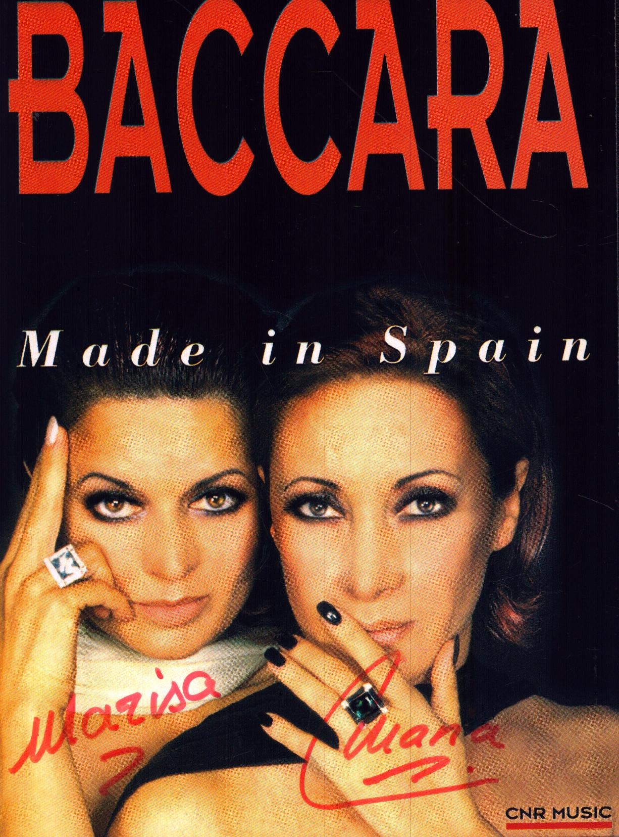 Baccara signed 6 x4 inch colour
