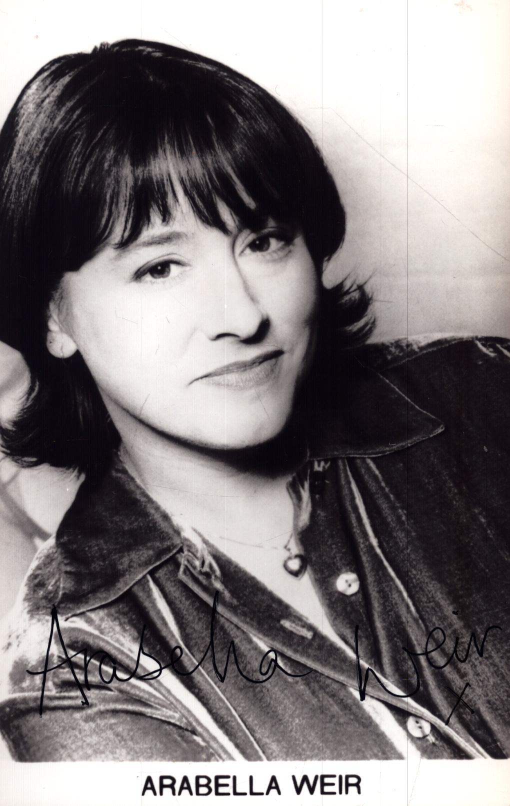 Arabella Ware signed 6x4 inch black and white photo