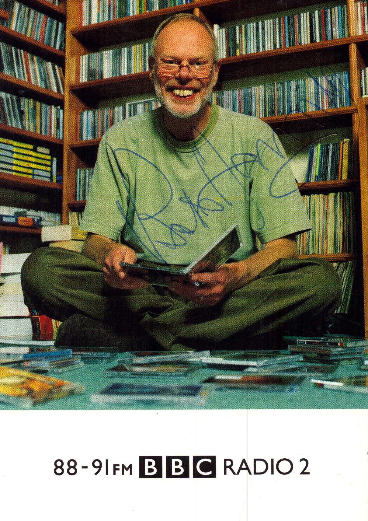 Bob Harris signed 6x4 inch colour photo