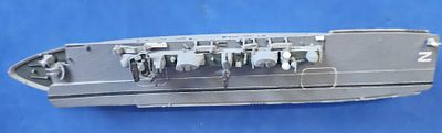HMS Invincible Spider navy Battlecruiser Metal. 6.5x1.5 inch Approx.