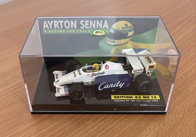 Aryton Senna Collection No 13, Toleman TG 184-Hart Tubo 1984. 1:43.