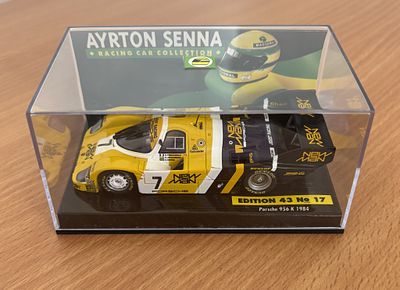 Aryton Senna Collection No 17, Porsche 956 K, 1984. 1:43