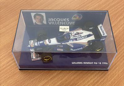 Minichamps 430, Williams Renault FW 18, 1996 J.Villeneuve. 1:43.