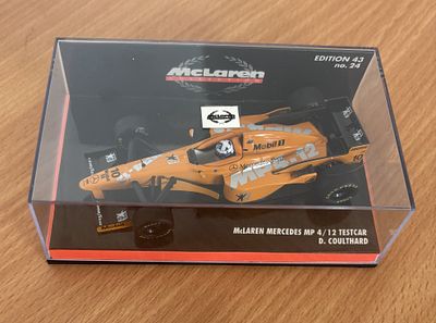 Minichamps 530, McLaren Mercedes MP4/12 Testcar, D. Coulthard. 1:43.