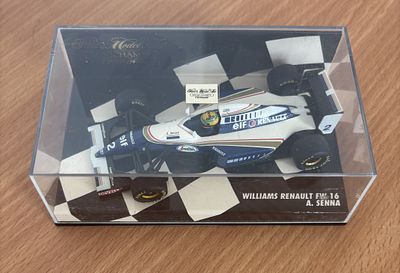 Minichamps 430, Williams Renault FW 16, A. Senna. 1:43.