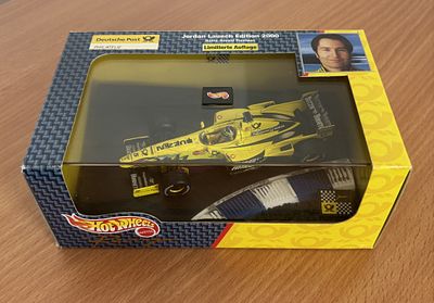 Hotwheels, Jordan Launch Edition 2000, HH Frentzen, Deutsche Post. 1:43.