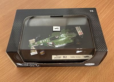 Hotwheels, Eddie Irvine, Jaguar R2. 1:43.