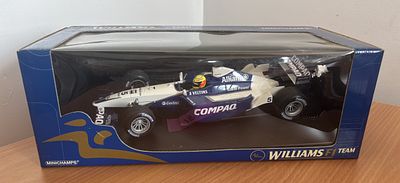 Minichamps 100, Williams F1 BMW FW23, Ralf Schumacher 2001. 1:18.