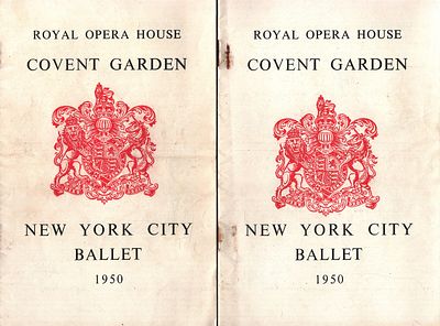 Ballet programme collection