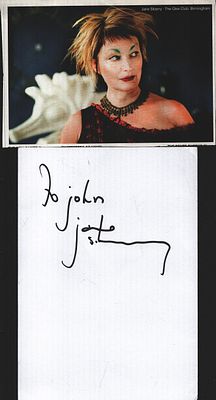 Jane Siberry signed album with unsigned colour photo Dedicated.
