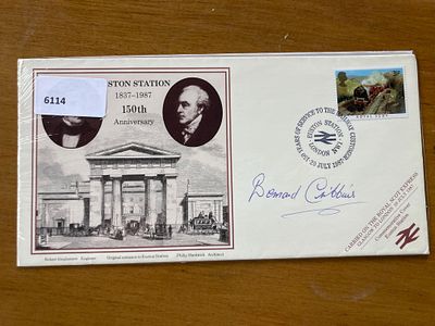 Railway Children Bernard Cribbins signed 1987 Railways Royal Scot cover carried on the Royal 