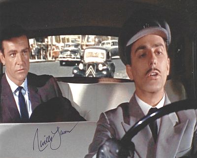 Neville Jason signed 10X8 inch colour photo from James Bond