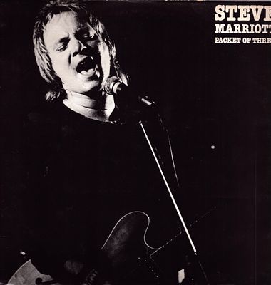 Steve Marriott signed vinyl album. 2 other signatures, dedicated.