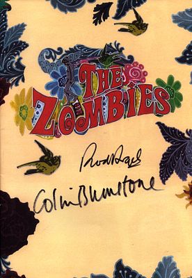 Colin Blunstone and Rod Argent signed promo booklet featuring the cover artwork from their 
