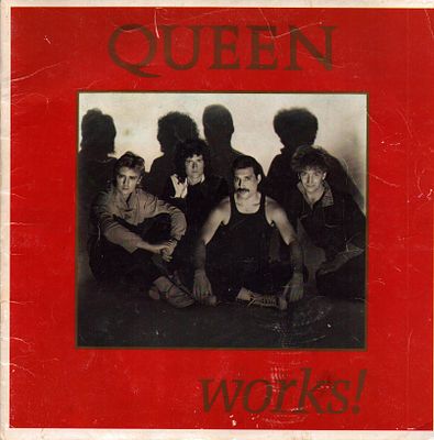 Queen, The Work Tour program. Unsigned.