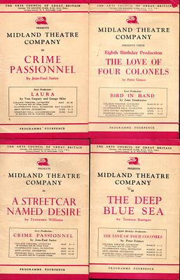 Collection of Theatre Programmes from The Arts Council of Great Britian, Miland and the Theatre 
