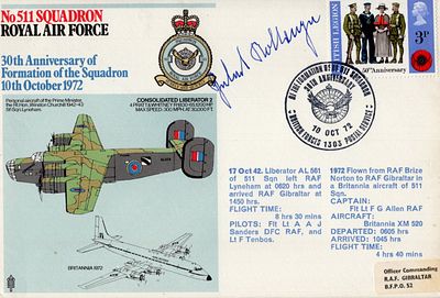 WW2 Luftwaffe ace Herbert Rollwage KC signed aviation FDC