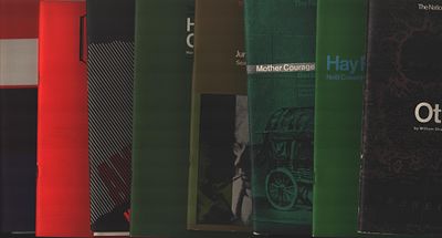 Theatre Programmes collection 8. The National Theatre. Such as:- Othello. Hay Fever. Mother 