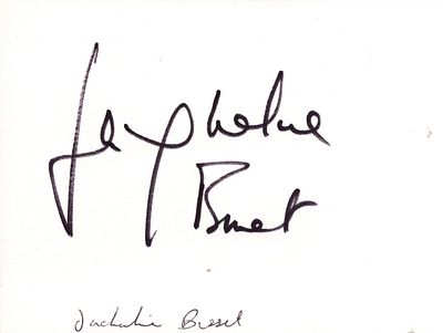 Kenny Baker signs 6X4 inch orange card position here