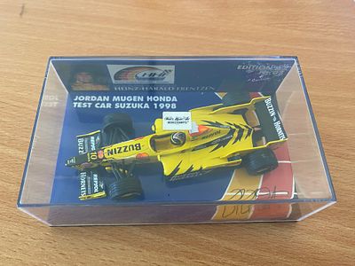 Jordan Mugen Honda Test Car Suzuka 1998, 1 of 2500, Minichamps model car, 1:43.