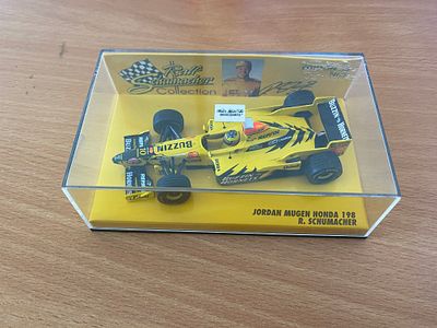 Jordan Mugen Honda 198 R. Schumacher Minichamps model car, 1:43.