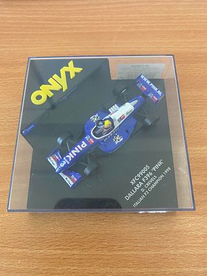 Dallara F396 Pink XFC99005 D. Crevels Italian F3 Champion 1998, ONYX car model, 1:43.