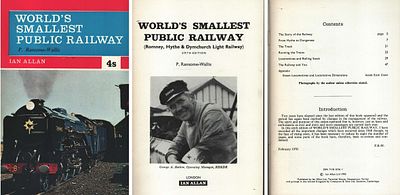 World's Smallest Public Railway. (Romney, Hythe & Dymchurch Light Railway) Sixth Edition 