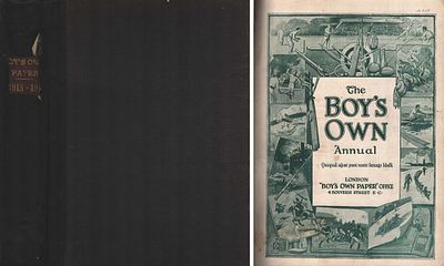 The Boy's Own Annual Hardback Book. Publisher: London "Boy's Own Paper" Office. Signs of age. 