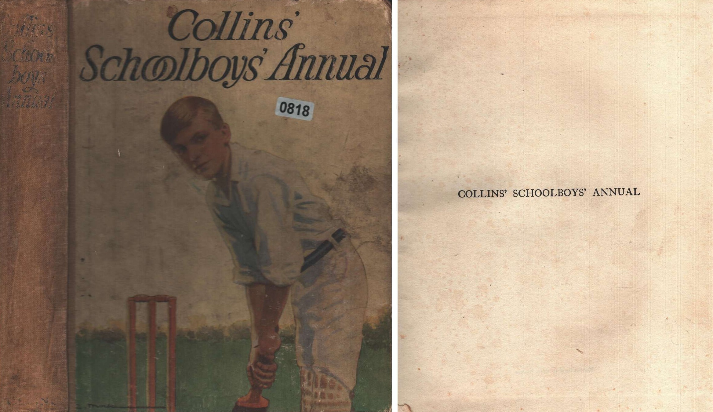 Collins' Schoolboys' Annual Hardback Book
