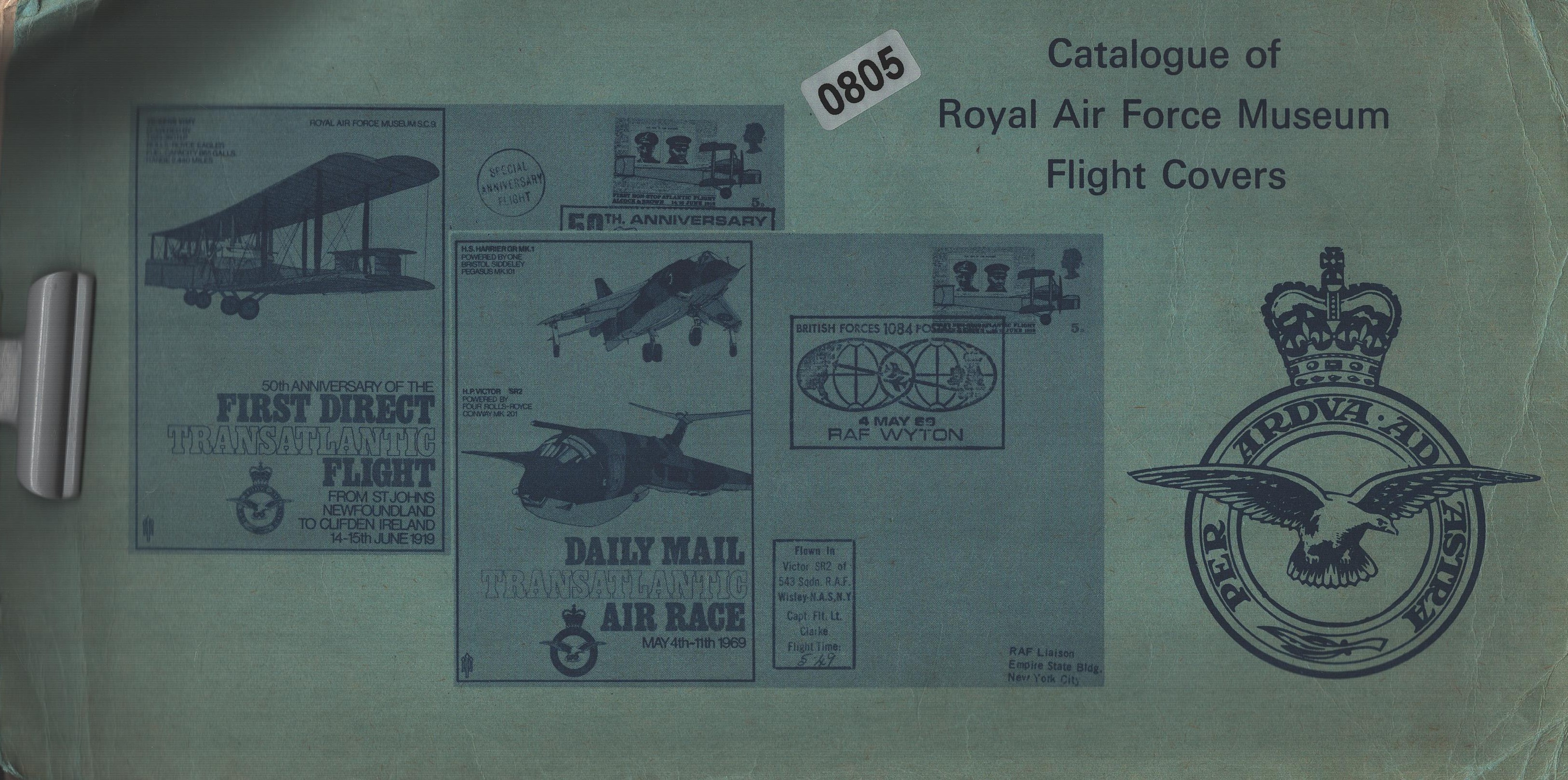 Catalogue of Royal Air Force Museum Flight Covers
