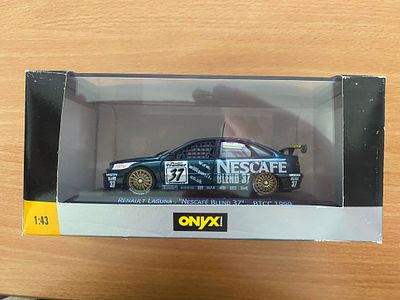 Renault Laguna 1999 Jean Christophe Bouillon ONYX model car, 1:43.