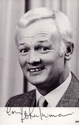 John Inman Signed 6x4 Inch black and white Photo