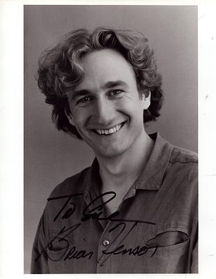 Brian Henson signed 10x8inch black and white photo.