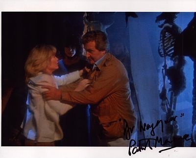 Patrick Macnee signed "The Howling" 10x8inch colour photo.