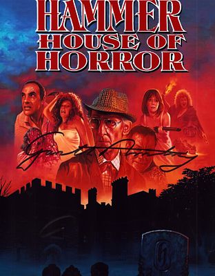 Gareth Armstrong signed Hammer House of Horror 10x8inch colour photo.